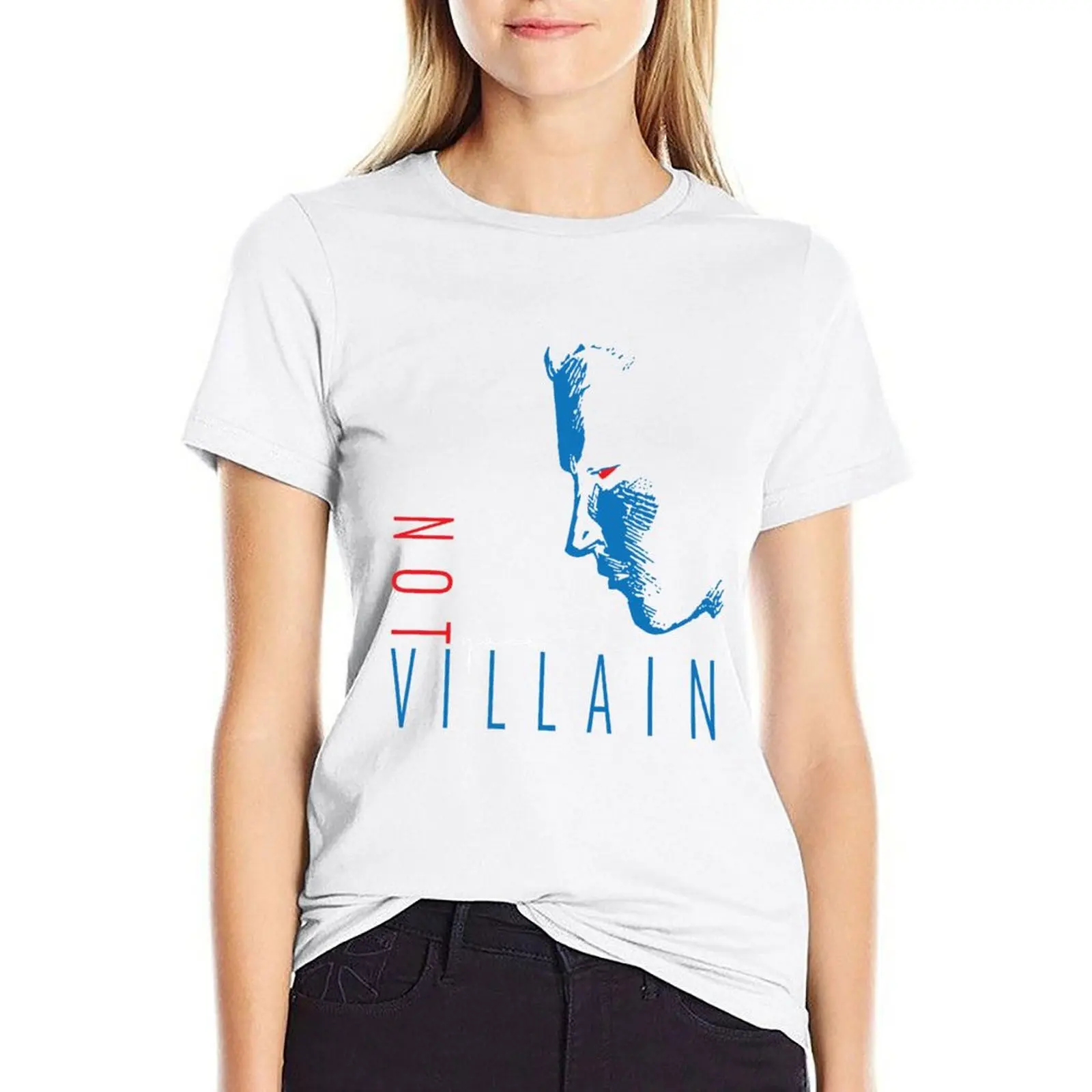 

Not Your Villain 2 T-shirt lady clothes Blouse t-shirts for Women pack
