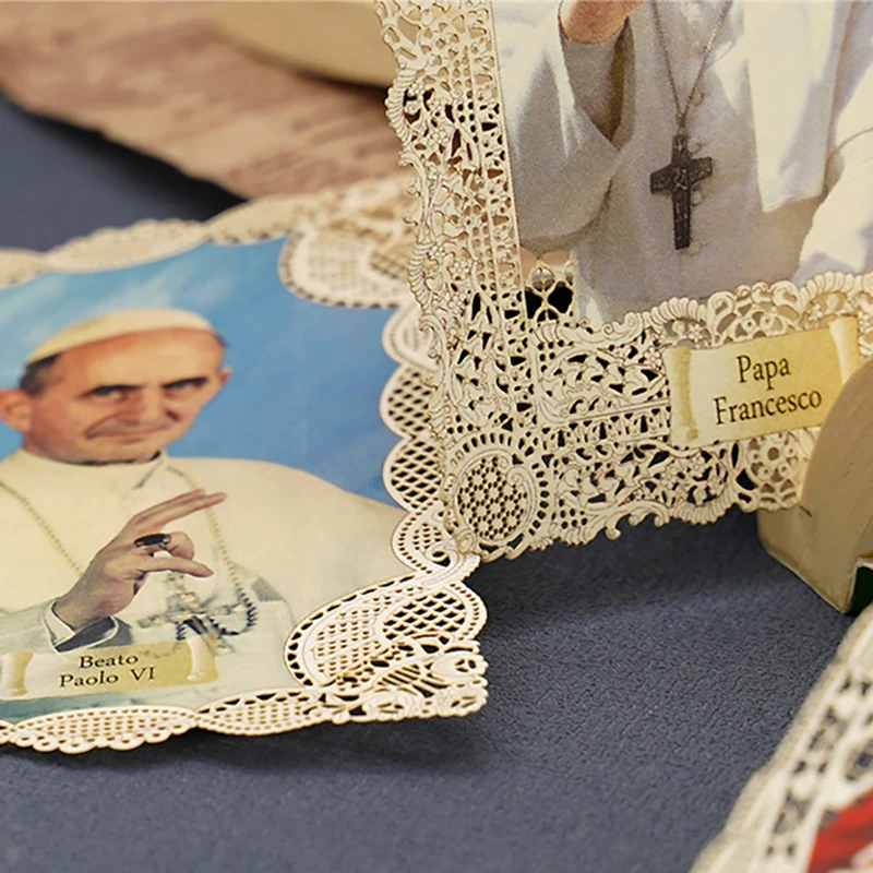 Papa Francesco Paper Bookmark Christ Religious Figures Icons Articulos Religiosos Catolico Church Gift