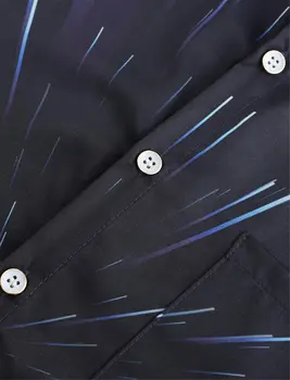 KYKU Men's Casual Button-Down Shirts Hawaiian Shirt Short Sleeve Beach Clothes with Pockets 5