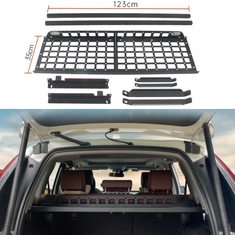 For Honda Crv 2018 2019 2020 2021 Rear Trunk Cargo Shelf Modular Storage Racks Molle Panels