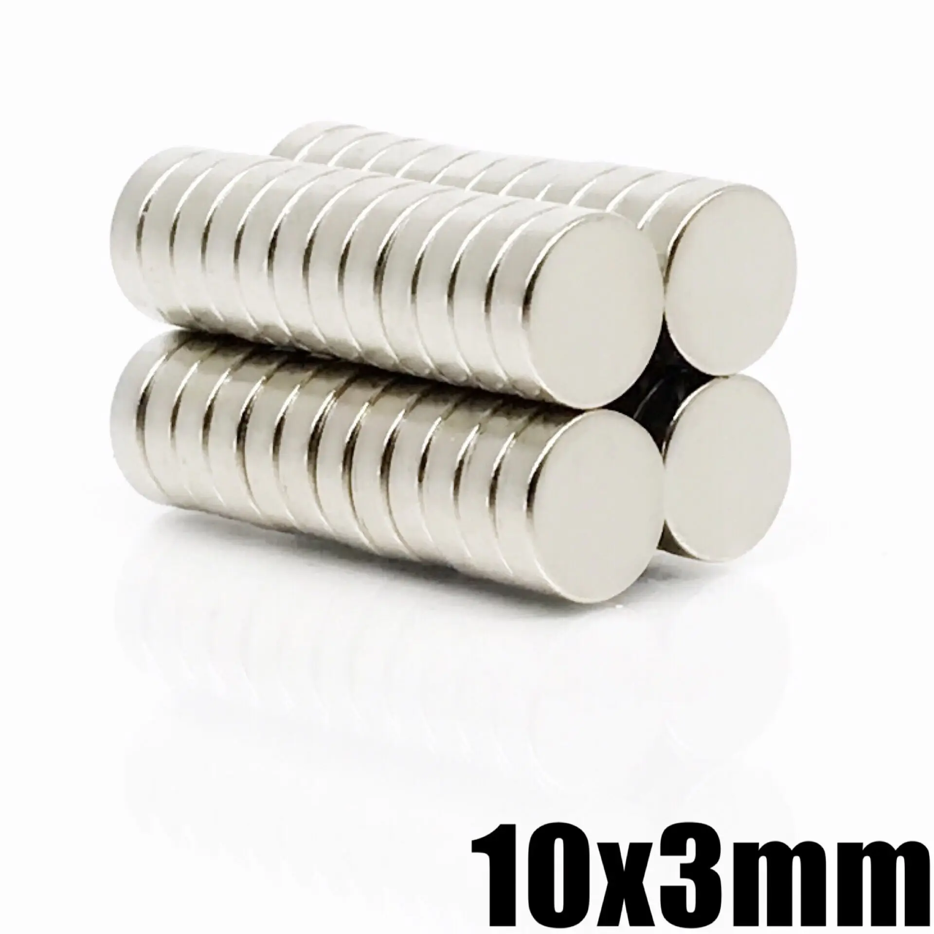 Супермощные Круглые неодимовые магниты NdFeB 10x3 20/50/100/200/500 шт. диаметр N35