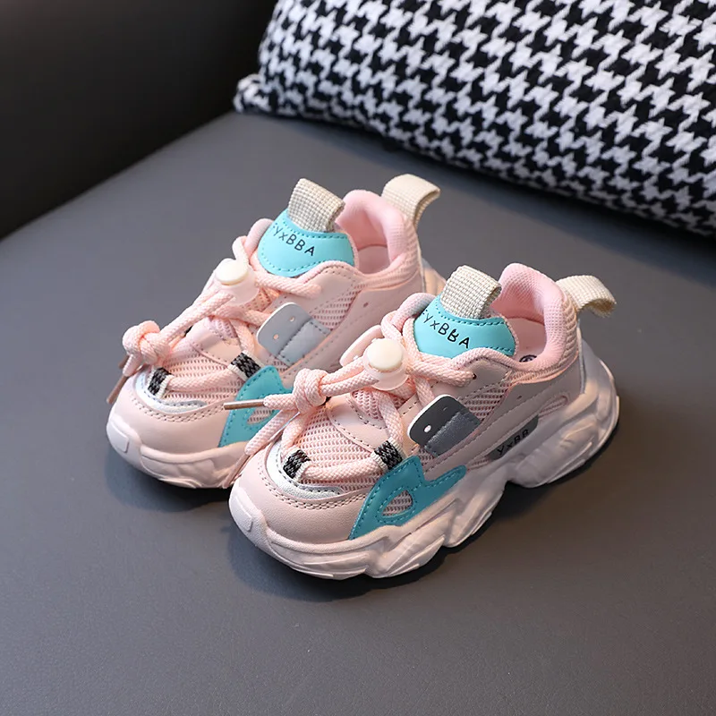 Baby Toddler Shoes For Boys Girls Breathable Mesh Little Kids Casual Sneakers Non-slip Children Sport Shoes Tenis boy shoes - 5