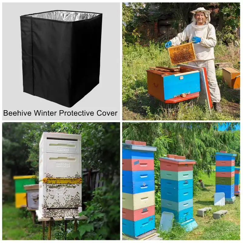 

Garden Patio Cover Beehive Winter Protective Cover Collecting Beehive Insulation Cover Beekeeping Honey Storage Bag Garden Tools