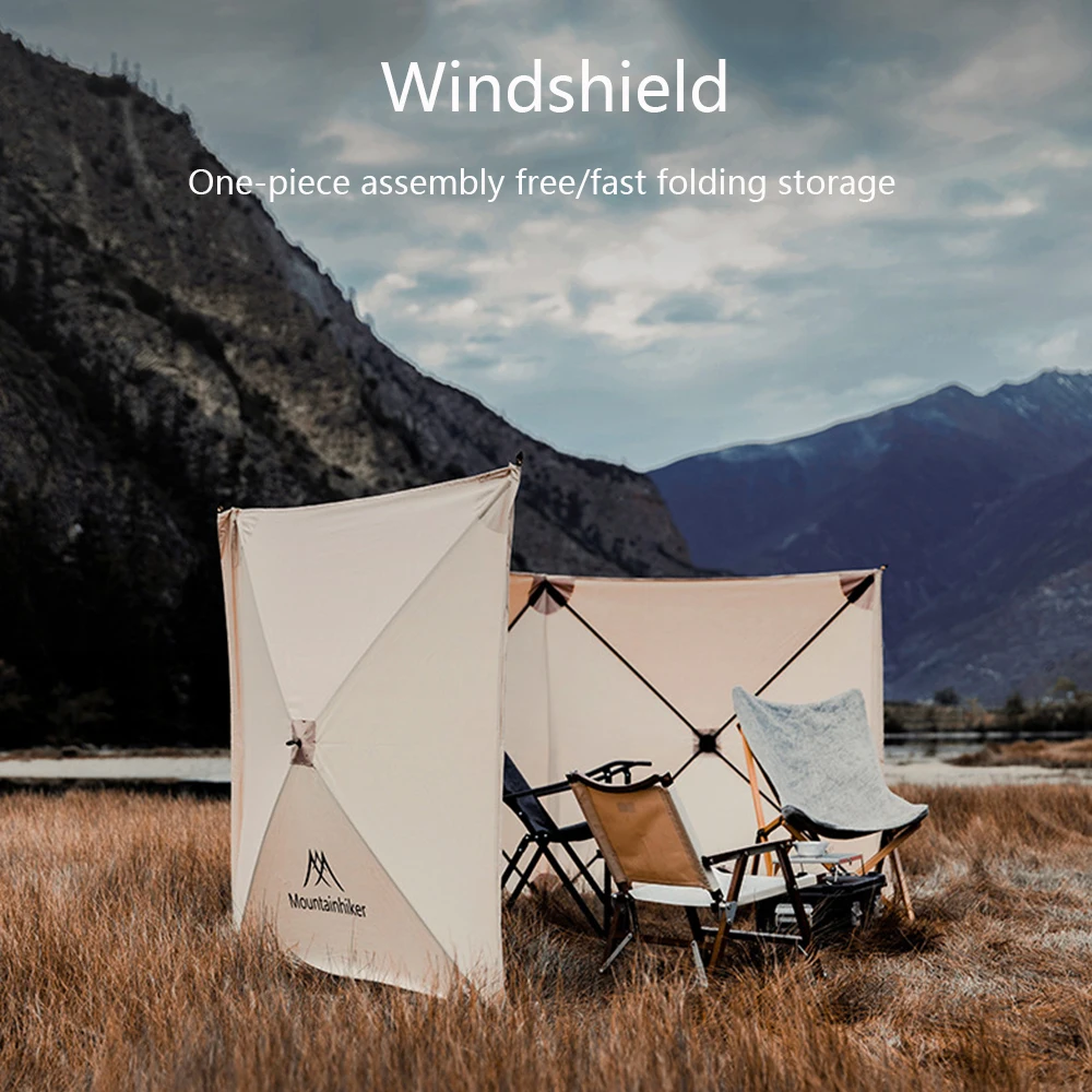 Montaggio Libero Pieghevole All'Aperto Campeggio Parabrezza Fornello A Gas Bruciatore Parabrezza Riparo Wind Break Wall Per Escursionismo Picnic Bbq