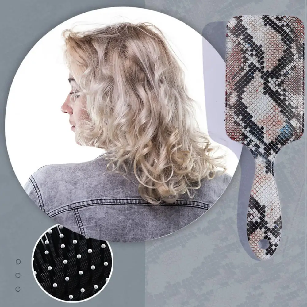 

Women ABS Durable Comb Hair Comb Leopard Print High Temperature Resistant Material Cutting For Home