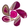 Natural Agate Geode Polished Irregular Crystal Slice Brazil Healing Reiki Stone Quartz Pendant Mineral Home Decor Random Color 6