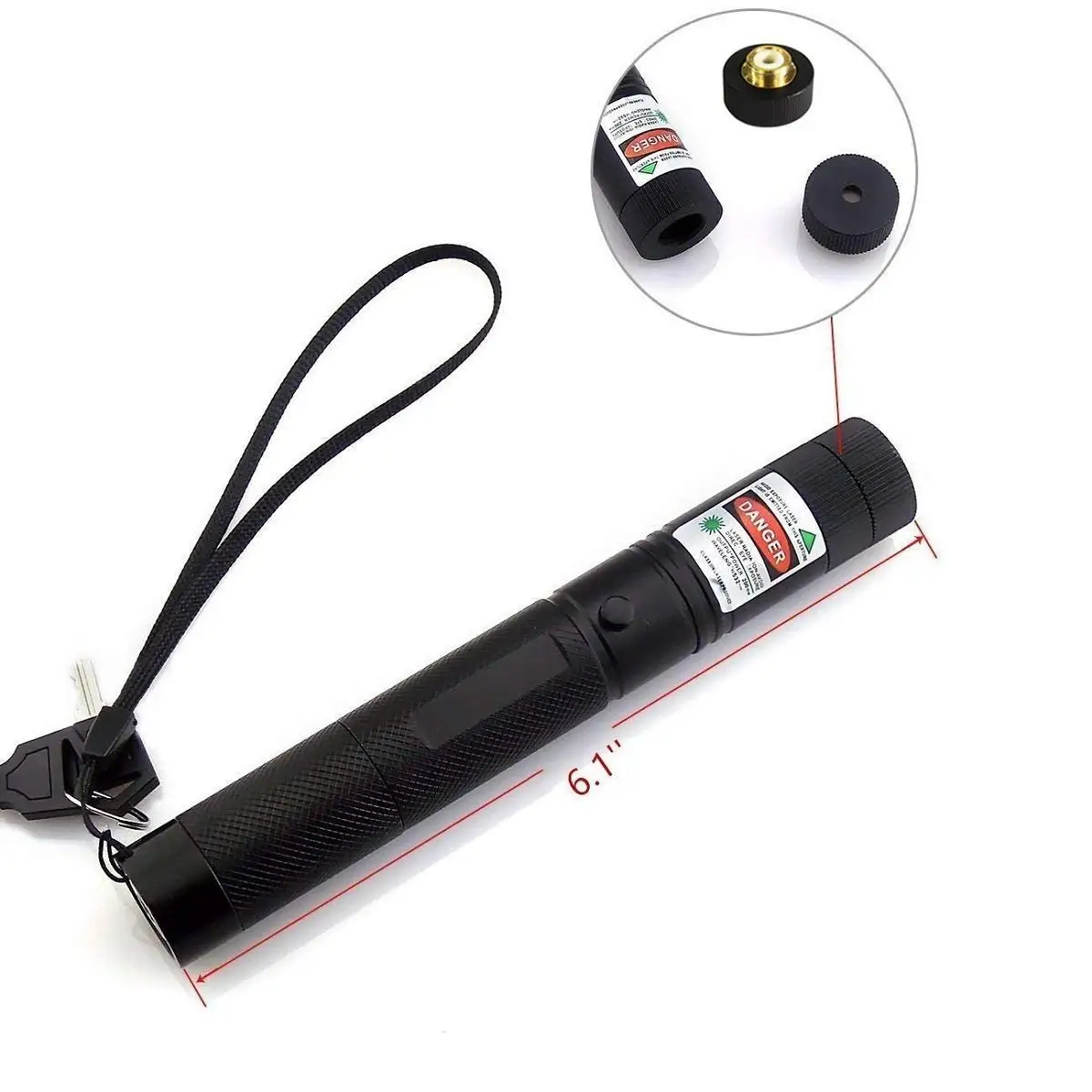 Laser Pointer Mini 2 in1 Cat Keychain Fun Pointer With battery Light Portable Laser pointer LED Training Torch Pet Cat Tickle Toy Flashlight