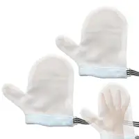 Newborn Gloves Thumb Protector Baby Mesh Gloves Baby Mittens Protective Gloves Children's Mittens Baby Hand Mittens Nail Biting 2