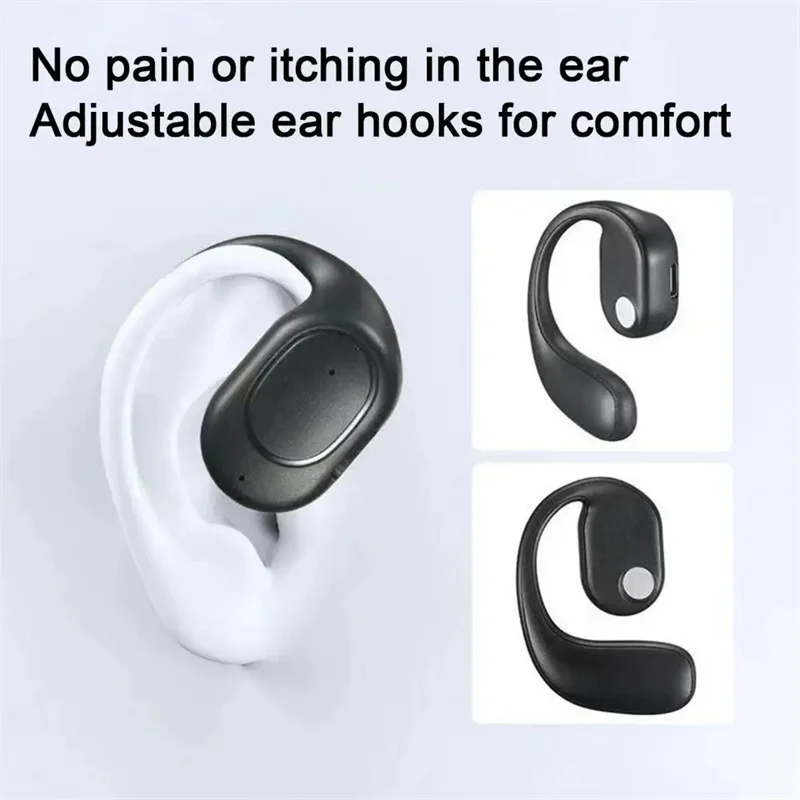 Wireless Headphones Bluetooth Headset With Microphone Bone Conduction Handsfree Noise Canceling Earphones For Driving Audifonos 4