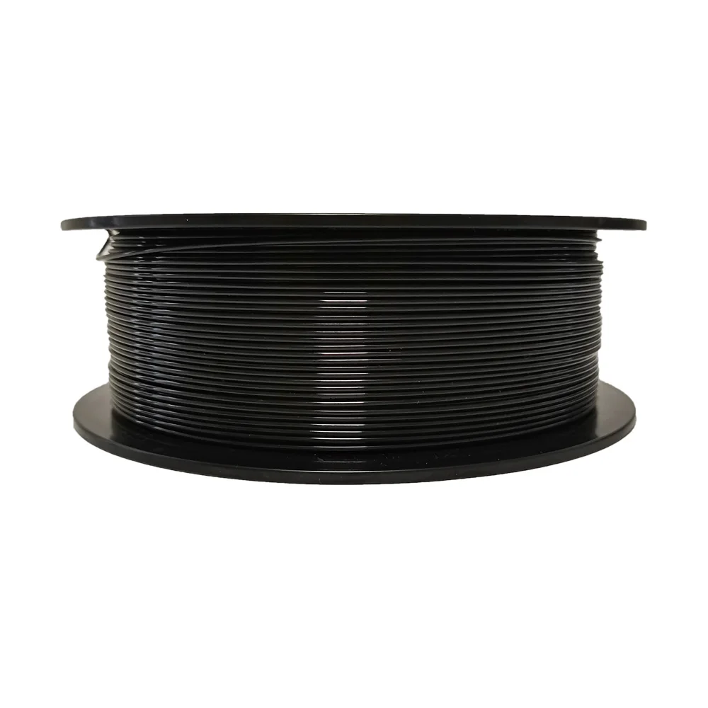 블랙 컬러 PLA 3D 프린터 필라멘트, 99% FDM 3D 프린터용, 롤 당 1.75mm, 1kg