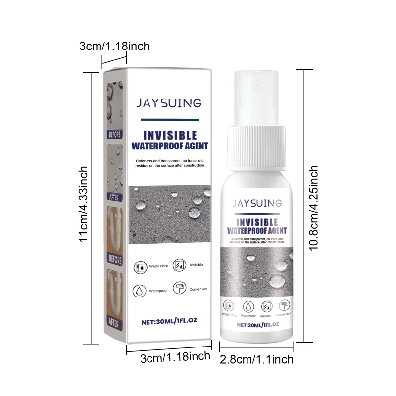 

Strong Bondings Repair Waterproof Agent Waterproof Sealant Sprays Perfect for Offices Home Repairs Tool