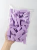 50 Pieces of Random Color Facial Curve Mixed Makeup Sponge, Latex Free, Small Wedge-Shaped Smooth Application Beauty Sponge Appl 6