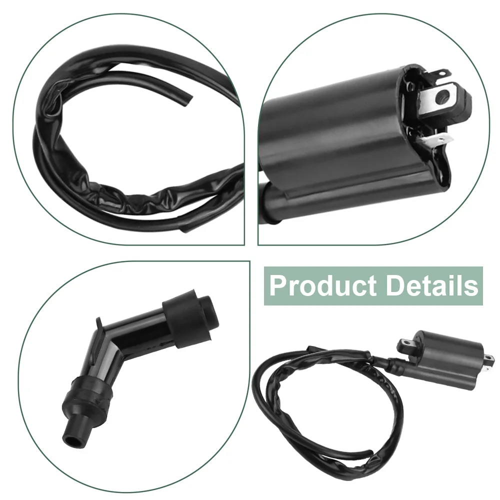 2pcs 점화 코일 스즈키 VS1400GLP 침입자 1400 1987-2004 33410-38B00 33420-38B00 33420-10F00 용 전면 후면 점화 코일