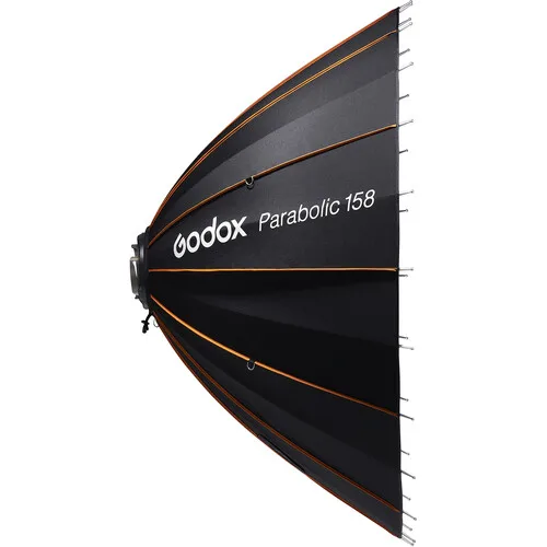 ..Godox P128KIT 우산 소프트박스 68cm 88cm 128cm 158cm 사진 스튜디오 캐논용 포물선 스피드라이트 라이트 포커싱 시스템
