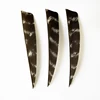 50 Pcs IBOUNFOX Natural Feathers for Wooden Carbon Arrow 3/4/5 Inch Turkey Archery Feathers Fletching Right Wings 5