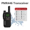 BF-T18 Baofeng Walkie Talkie PMR446 446MHz Micro Type-C Charging For European Countries 16Channels Long Range Portable CB Radio 1