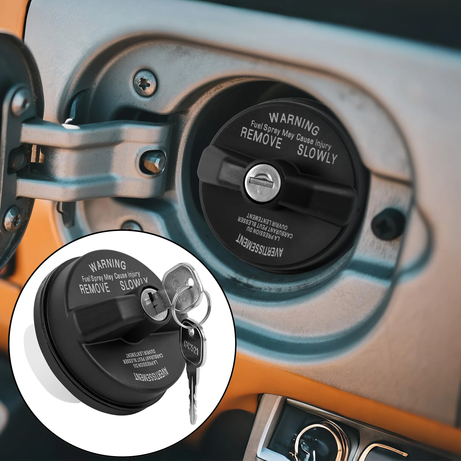 Tappo del serbatoio del carburante per Dodge Ram 1500, 2500, 3500