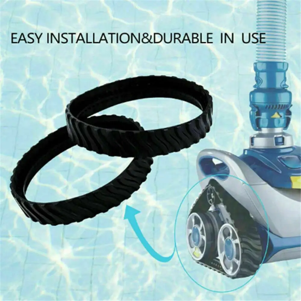 1/2pcs Summer For Zodiac MX8 MX6 Replace Equipment Tracks Tyres Wheel Pool Cleaner Supplies Swimming Clean Tires 2