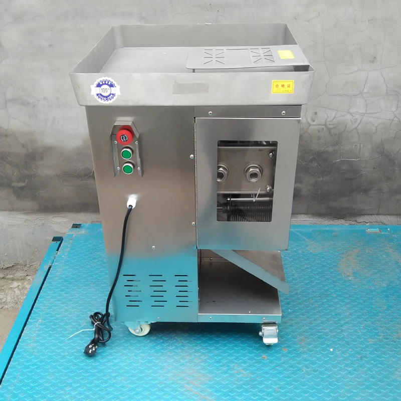 

Meat Cutter Shreds At Once Commercial Meat Cutting Machine Electric Meat Slicer Vegetable Slicing Shredder Dicing Machine