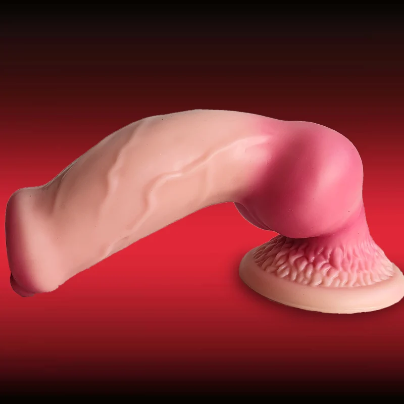 5 Sizes Realistic Dog Dildo Huge Penis Big Anal Plug Giant Monster Strap-on Cock Dick Dildos Adult Sex Toys for Men Women 18+ — view 6