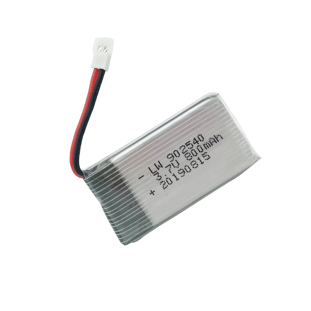 3.7V 800mAh 902540 Lipo Battery For Syma X5C X5SC X5SW Top selling Q7 RC Quadcopter Drone Spare Part 3.7V XH2.54 Plug battery 5