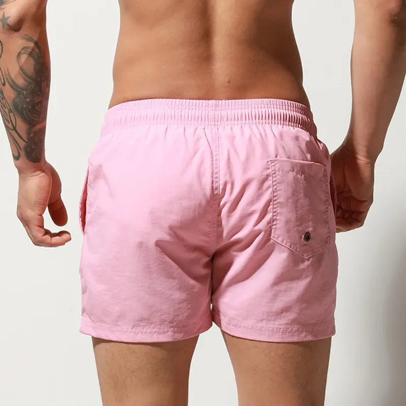 Swim Trunks Mens Swimsuit Swimming Shorts Nylon Beach Bathing Suits 2025 Summer