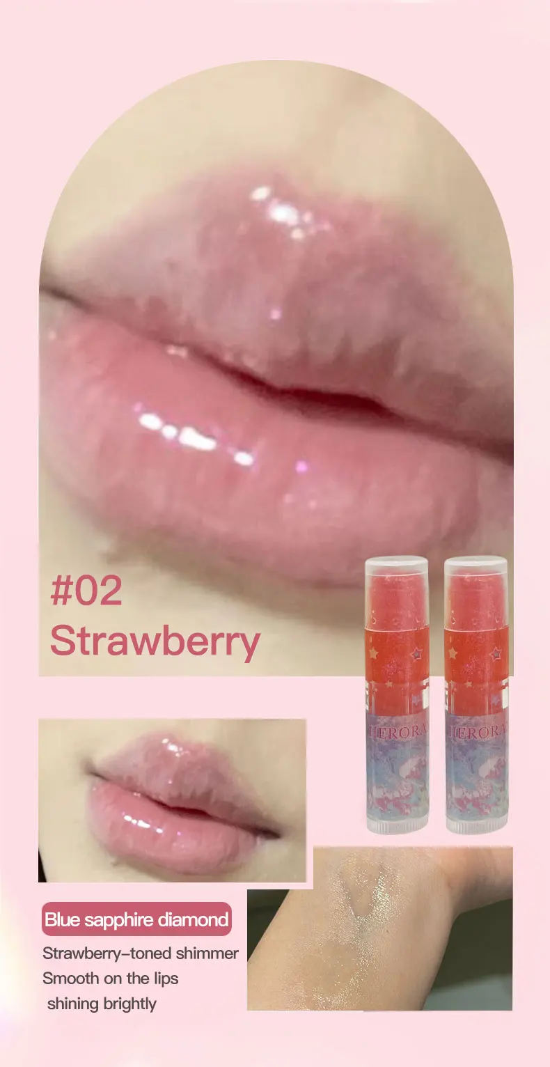 Fruit lip balm jelly gloss plumping hydraterende lippenstift_voghion.com