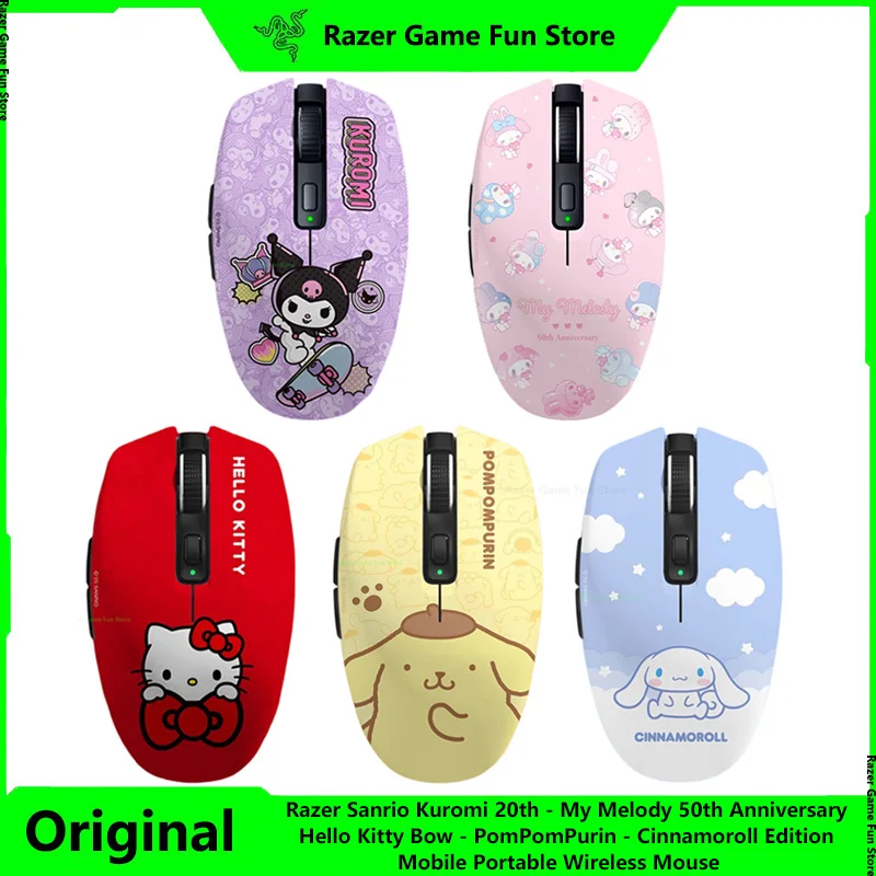Razer Sanrio PomPomPurin Hello Kitty Bow Edition My Melody 50th