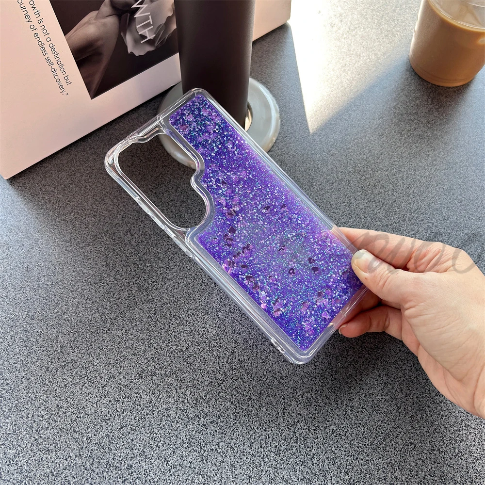 Floating Glitter Liquid Bling Phone Case - Quicksand Dynamic Design
