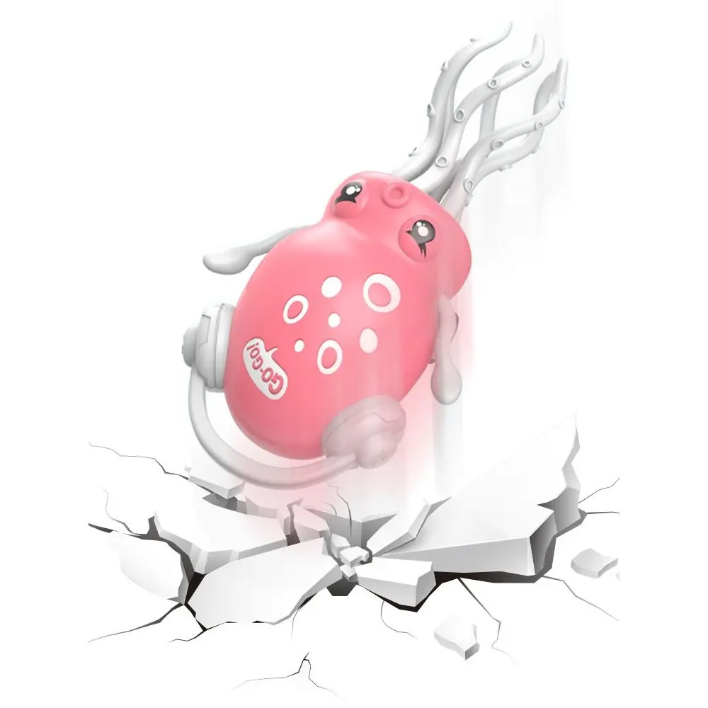 Magic Inertia Dancing Octopus Toy Crawling Dancing Clockwork Auto-Dance Octopus Toys Automatic Obstacle Sensor