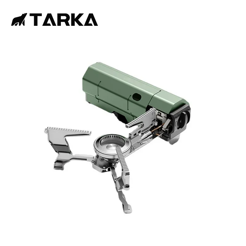 

TARKA 2670W High Power Camping Cartridge Gas Stove Portable Folding Strong Fire Cassette Furnace Picnic Kitchen Cookware Burner