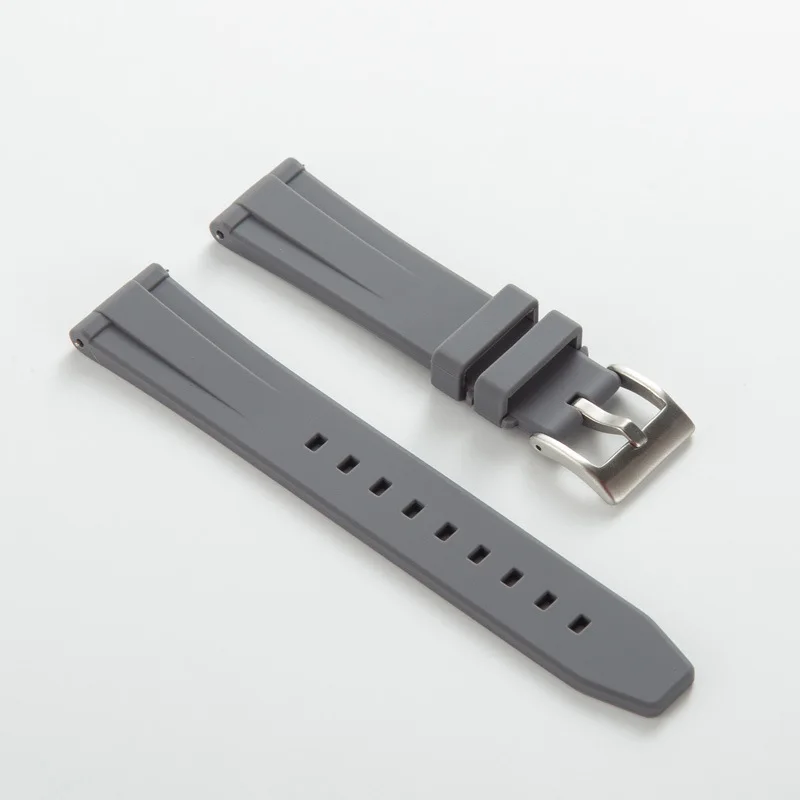 Soft Silicone Waterproof Sport Watchband - Universal Rubber Strap