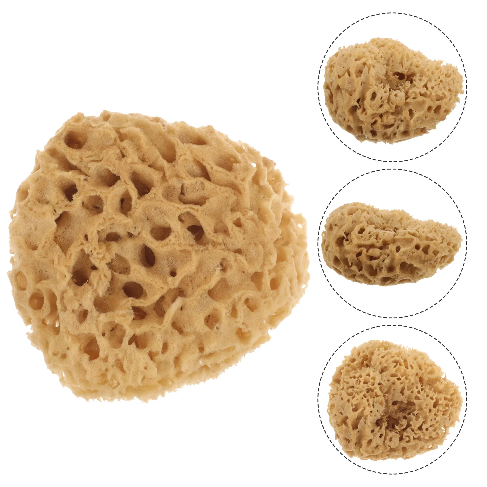 

Greek Natural Scrubber Body Exfoliating Bath Ball Scrubber Household Honeycomb Scrubber Shower Bathing Skin Wash