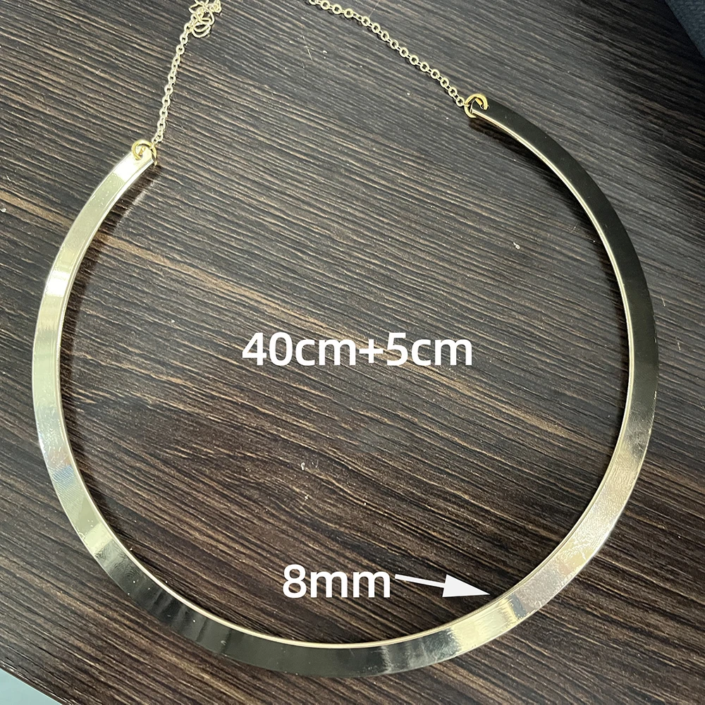 Hot Vintage Unisex Snake Chain Women Necklace 18K Gold Plated Rust Proof Polished Herringbone 45cm Choker Wedding Gifts Jewelry