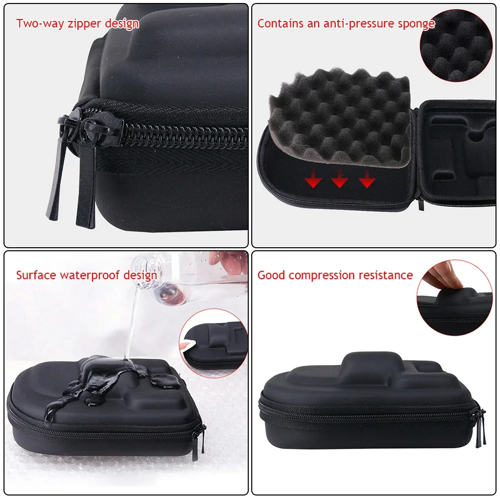 Portable Fishing Reel Bag Protective Case 16cm Waterproof Hard EVA Outdoor Cover Boxes For Baitcasting Wheel Pouch Tools Tackles