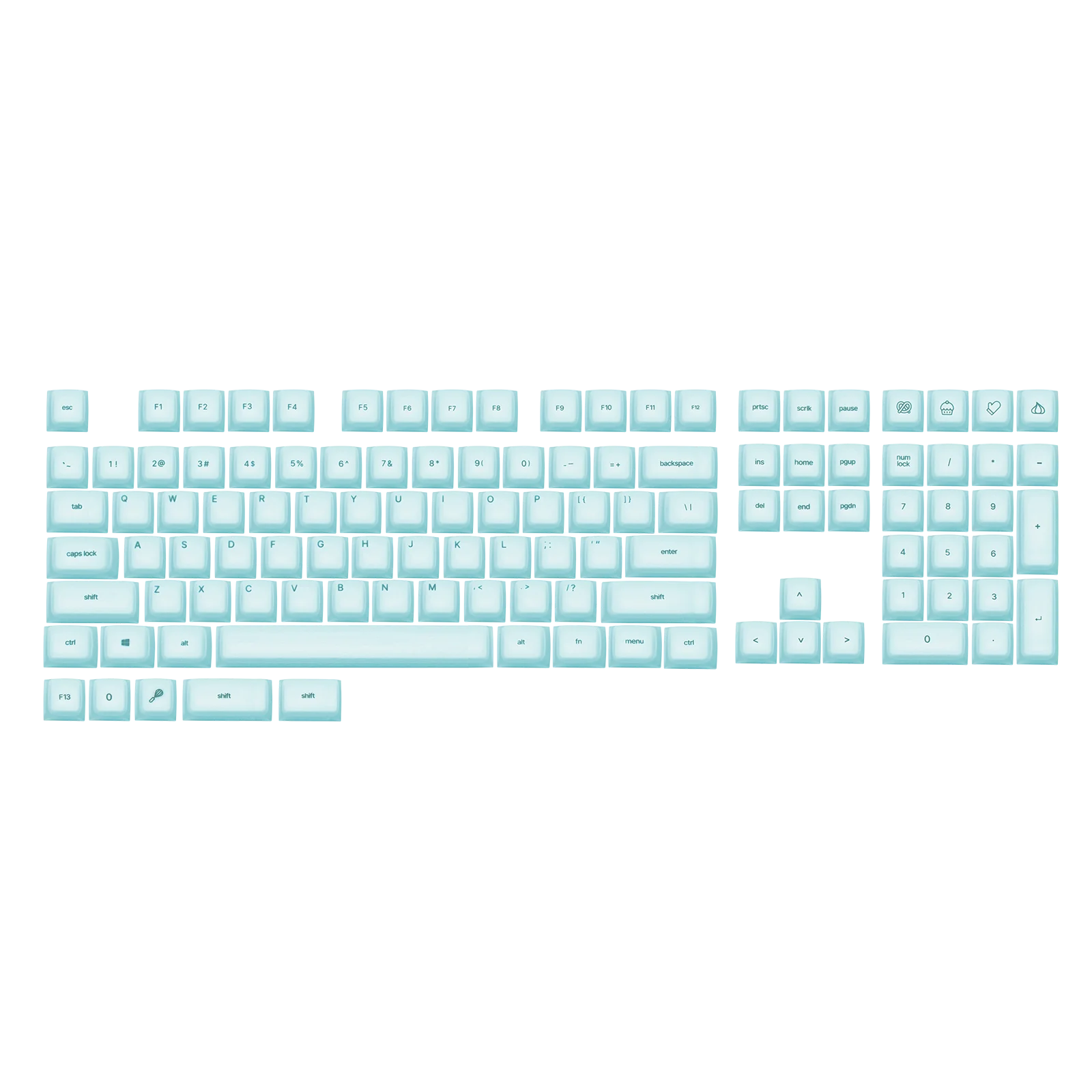 EPOMAKER AegisSil キーキャップセット 113 チェリープロファイルキー