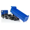 1/14 8x8 RC Hydraulic Full Dump Truck Roll-on off Dumper Car Differential Lock Axles Painted Finished Tipper Model for Adult 5