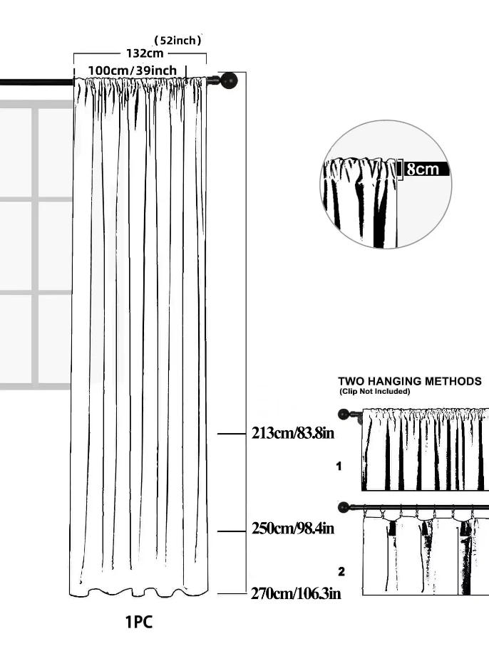 White Sheer Tulle Curtains - Modern Embroidered Translucent Window Drapes for Living Room  Bedroom