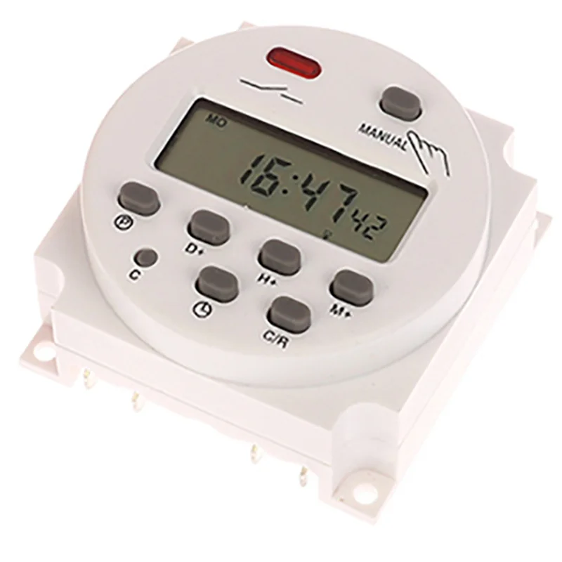 【Sleek Design】CN101A Digital LCD Power Timer Programmable Time Switch ...