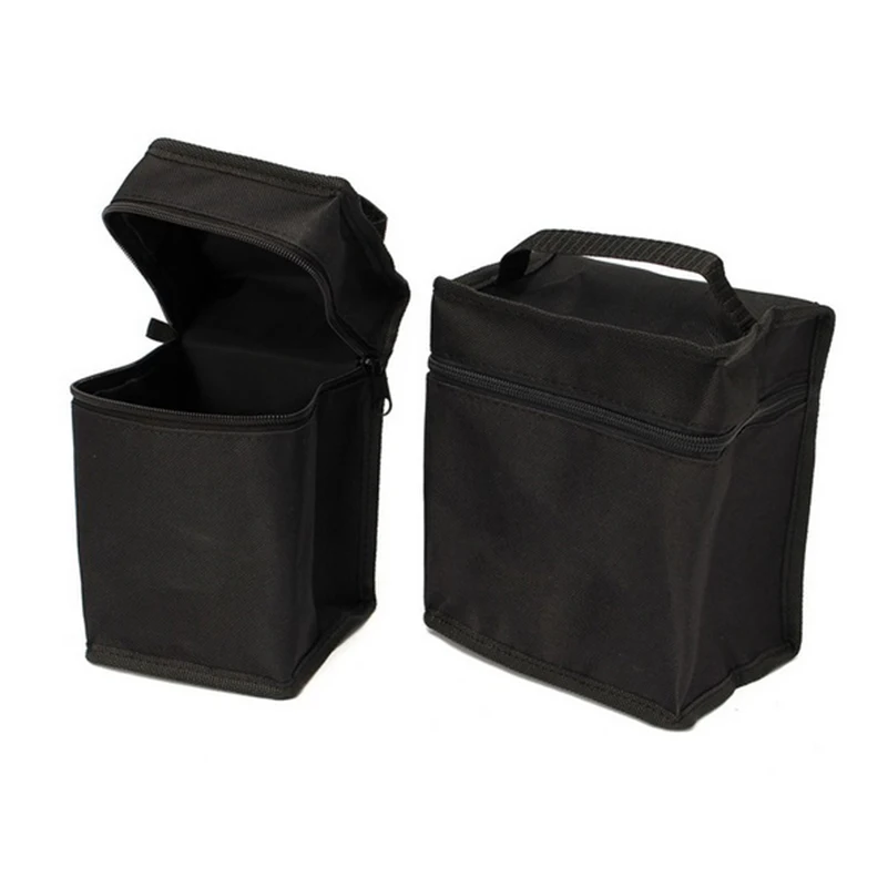 마커 대용량 지퍼 블랙 접이식 아트 마커, 지퍼 캔버스 보관 연필 가방, 30/40/80/168 개