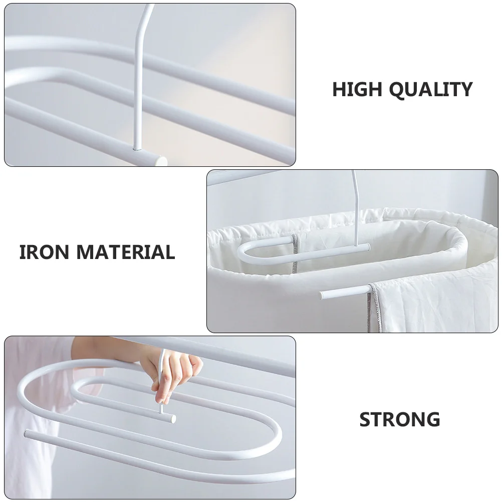 Iron Spiral Quilt Drying Rack Clothes Rack Space Saving ganizer Sheet Hanger Balcony Storage Solution Drying Racks Home Storage 2