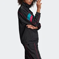 Adidas Originals Authentic Trefoil Veste tissée à col montant TECH TT pour femme GC8783 4