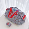 Snoopy Japanese Folding Shopping Bag One Shoulder Women's Fashion Cartoon Environmental Cloth Bag Portable Waterproof Travel 2