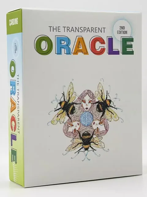 8X8cm The Transparent Oracle Card Game funny cards 2