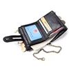 JINBAOLAI New Men's Wallet Chain Retro Double Zipper Coin Pocket Male Wallet Money Clips Multi Card Wallet For Men 6