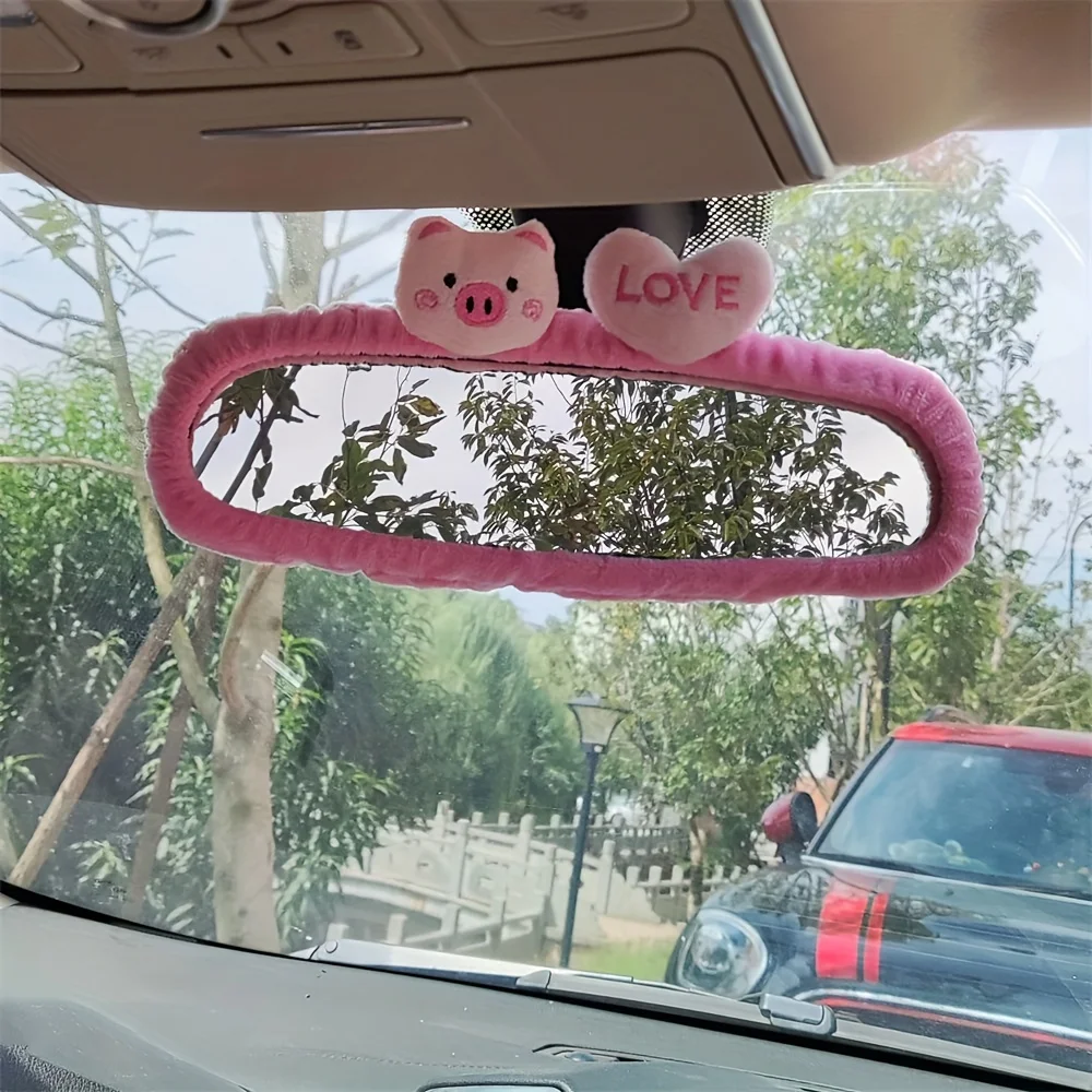 Rearview Mirror Protector Rearview Mirror Rearview Mirror Cover Carbon Fiber Mirror Cover 1 Piece of Card Rearview Mirror Cover for Caring Car Protection and Adding Style To Car Rearview Mirrors Interior
