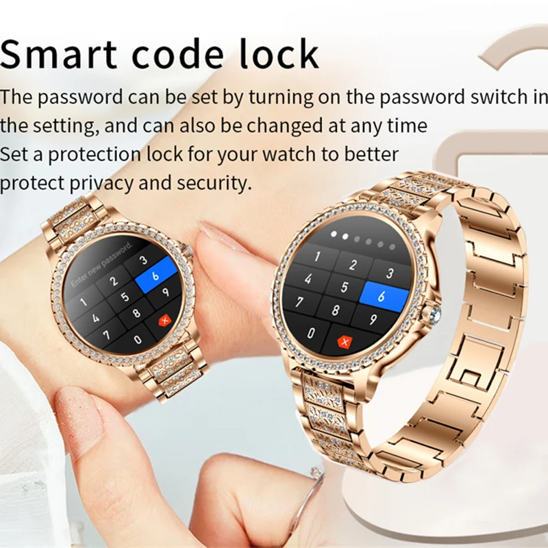 M11 Smart Watch for Women 2023 Bluetooth Call HD Colorful Light