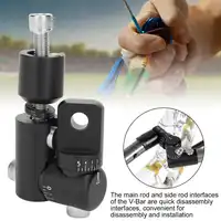 Archery V Bar Adjustable Single Sided V Bar Compound Bow Adapter Shock Absorption Stabilizer Shooting Accessories 1