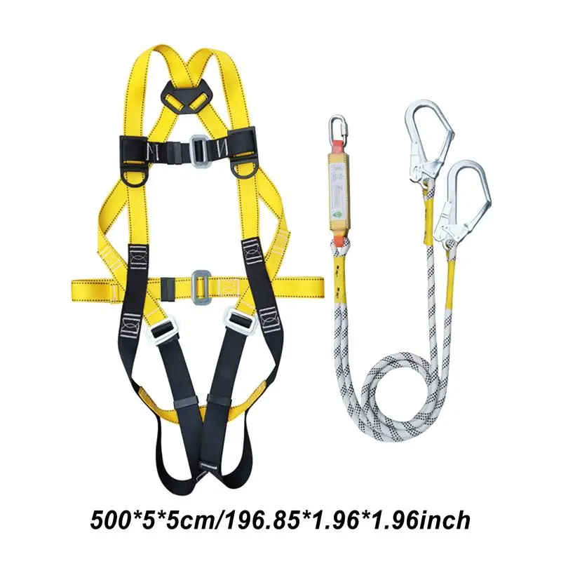 5-point High Altitude Work Safety Harness Anti-Fall Safety Belt Full-Body Belt Tree Climbing Mountaineering