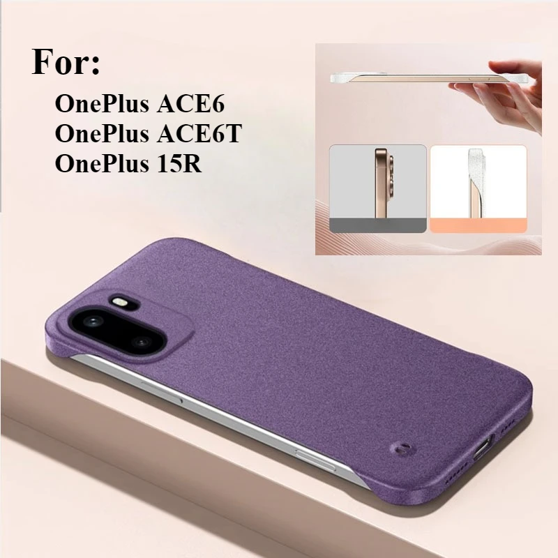 Matte Ultra Thin Sandstone Frameless Shockproof Phone Case